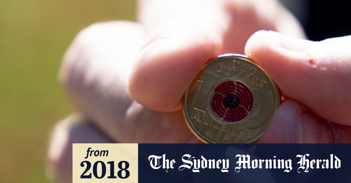 1 x 2018 Red Poppy Remembrance Day 2 Dollar Coin UNC Australia Coins & Paper Money Coins World